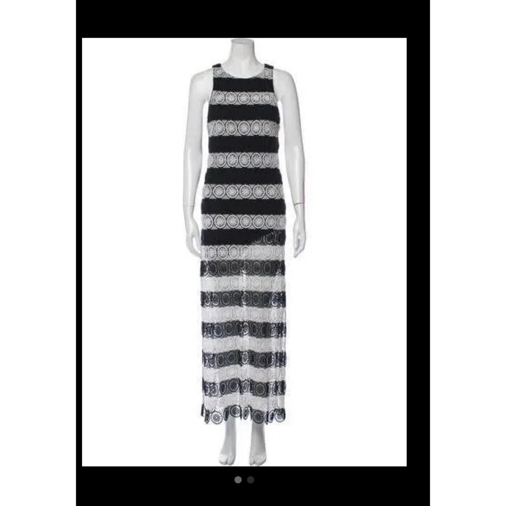 Alice and Olivia Black and white dress